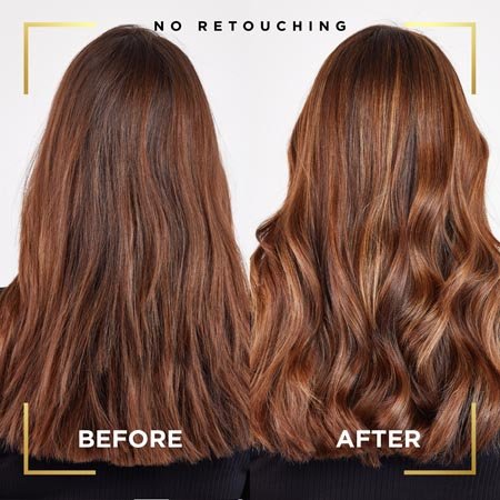Before and After Balayage